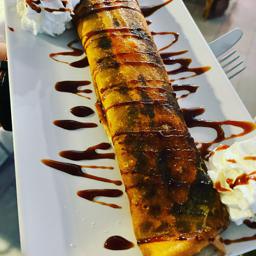 Panqueque de dulce de leche o chocolate