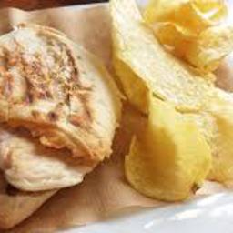 Montadito de pechuga de pollo