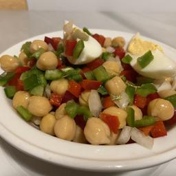 Ensalada de garbanzos 