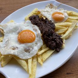 Huevos Rotos con Matachana 