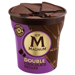 Magnum Tarrina Double Chocolate Deluxe 440 ml.