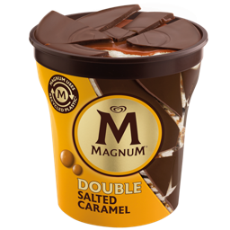 Magnum Tarrina Double Salted Caramel 440 ml.