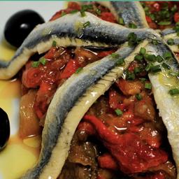 Escalibada de verduras asadas