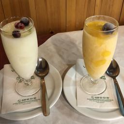 Sorbetes de limón o mango