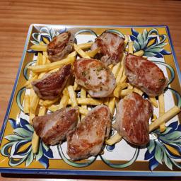 Medallones de Solomillo al ajo perejil