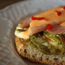 Tosta de lomo de ventresca 