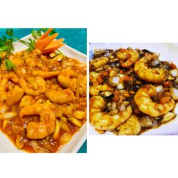 47. Gambas con guindillas 