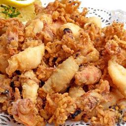 Chopitos limpios fritos