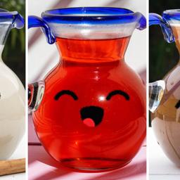 Agua Tamarindo, Jamaica y horchata Mexicana (1 vaso)