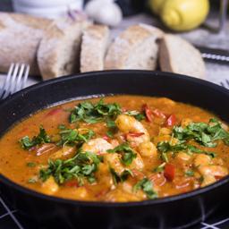 ESTOFADO DE GAMBAS DE PALAMOS