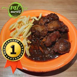 Carrilleras ibéricas en salsa