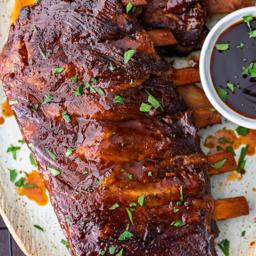 ▪︎Costillas de Cerdo confitadas en Salsa Barbacoa