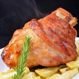 ▪︎Codillo de Cerdo  confitado en aceite de oliva