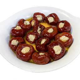 Pimientos cherry queso azul