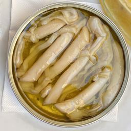 Navajas en aceite de oliva