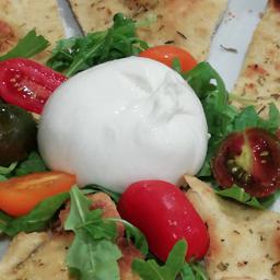 BURRATA CON FOCACCIA