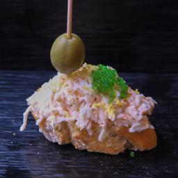 Palitos de cangrejo con mayonesa