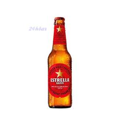 Estrella Damm botella 0,33L