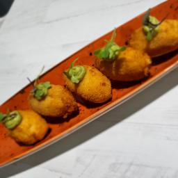 Croquetas caseras de pollo asado 