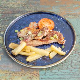 Costillas de cordero a la brasa