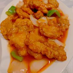 41. Pescado agridulce