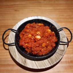 Migas de Bacalao con tomate