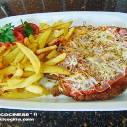 ▪︎Milanesa de Ternera Napolitana ⁰