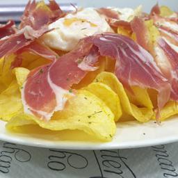 Huevos Rotos con Jamon