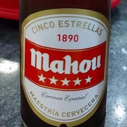 mahou  5 estrella