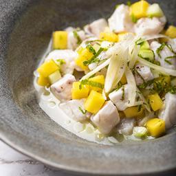 Ceviche mango menta