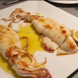 Calamar plancha