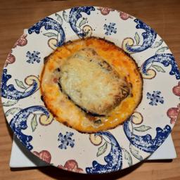 Musaka de Pollo y Berenjenas.