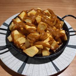 Patatas dado al Mojo-Picón