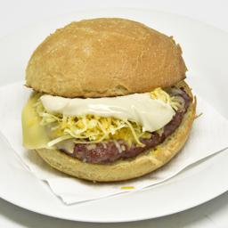 Hamburguesa mix quesos 