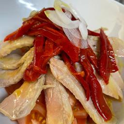 ENSALADA DE TOMATE Y VENTRESCA