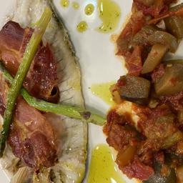 Dorada con Jamon 