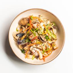 BOKK-EUMMYEON - 해산물 볶음면 - 海鲜炒面