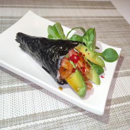 93-TEMAKI SALMON O LANGOSTINO COCI