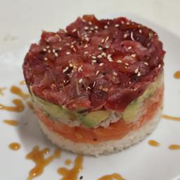 100-tartar de atún (grande)