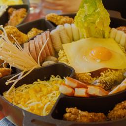 HOTPOT COREANO PICANTE CON GAMBAS