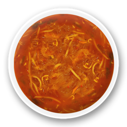 162. Sopa de Fideos de boniatos agrio-picante