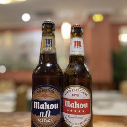 Cerveza Mahou o Tostada 0,0