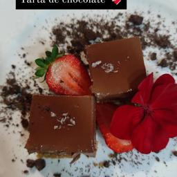 TARTA DE CHOCOLATE NEGRO