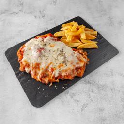 Suprema de Pollo con Patatas Fritas