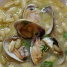 VERDINAS CON ALMEJAS