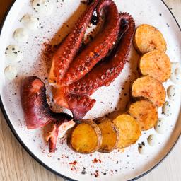 Pulpo a la brasa 