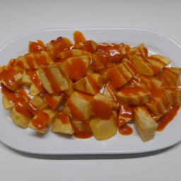 Patatas bravas.