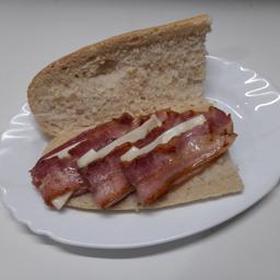 Bacon (solo o con queso)