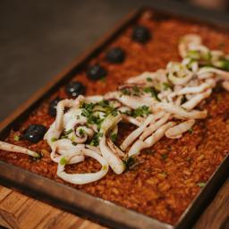 ARROZ A LA LLAUNA DE CALAMAR