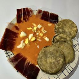 Berenjenas con salmorejo